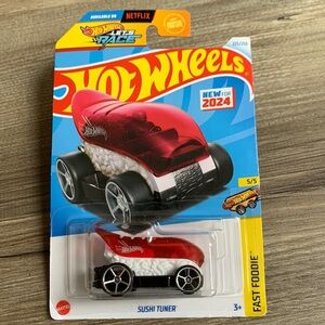 Sushi Tuner Rod Hot Wheels Hotwheels Tuna Car Netflix Lets Race New Model 2024